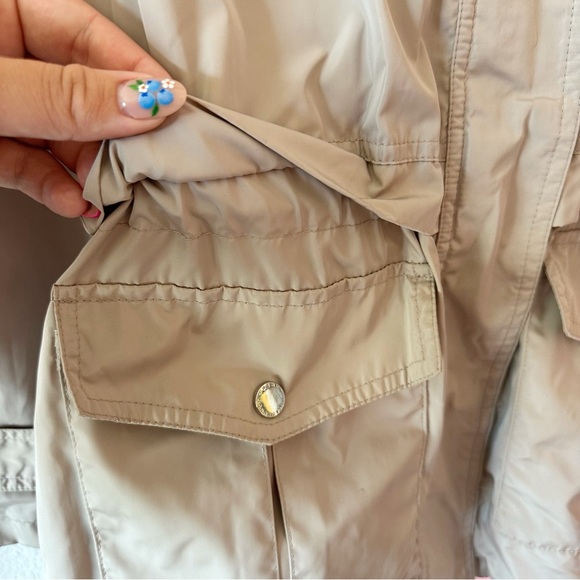 French Connection Khaki Rain Jacket Small - Picture 4 of 11